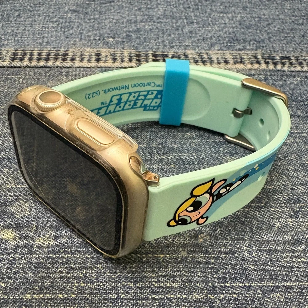 Powerpuff Girls Bold Bubbles Apple Smartwatch Band - Picture 10 of 11